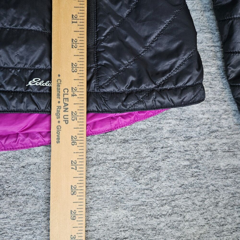 Eddie Bauer First Ascent Jacket Women L PrimaLoft Pertex Quantum Reversible Hood - Picture 6 of 12